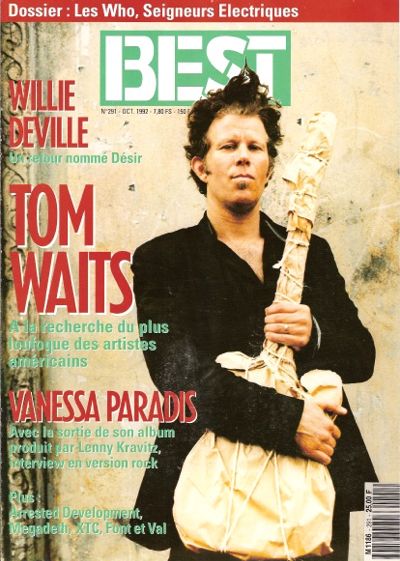 Best n 291 Octobre 1992 Tom Waits cover