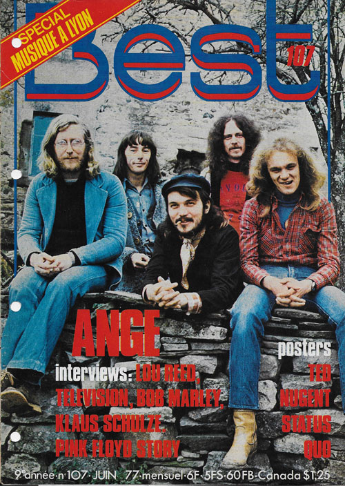 Best n107 juin 1977 Ange cover