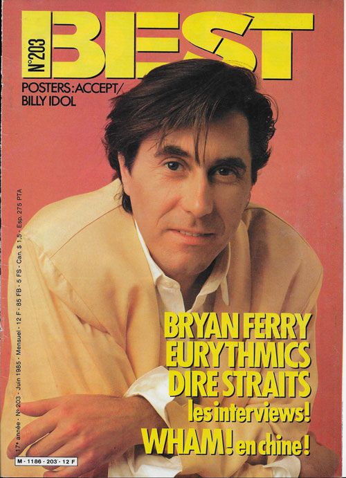 Best n203 Bryan Ferry cover