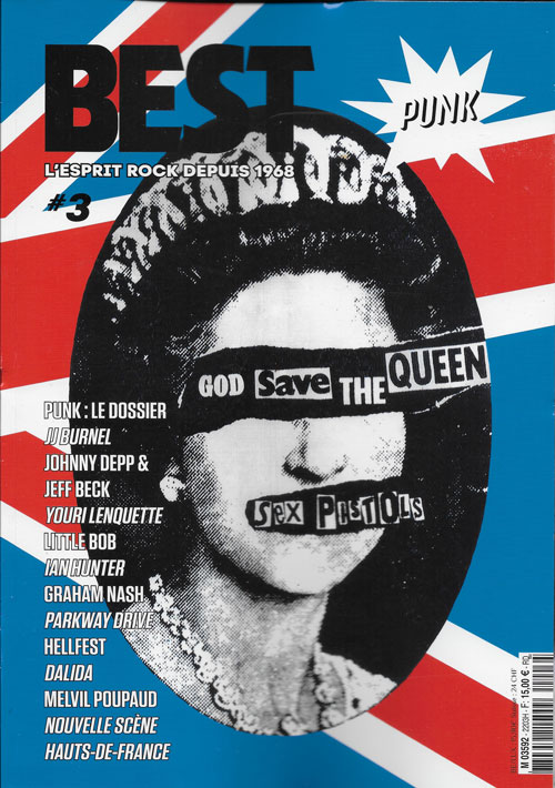 Best n m Octobre 2022 God save the queen Sex Pistols