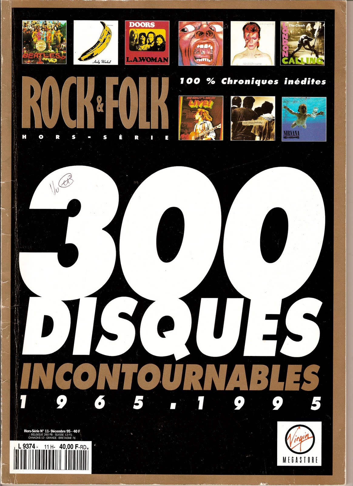 Rock & Folk Hors Srie 300 disques incontournables 1965 - 1995