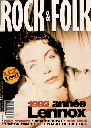 Rock & Folk n 297 Mai 1992 Annie Lennox cover