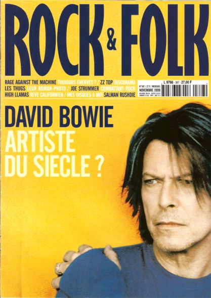 Rock & Folk n 387 Novembre 1999 David Bowie cover