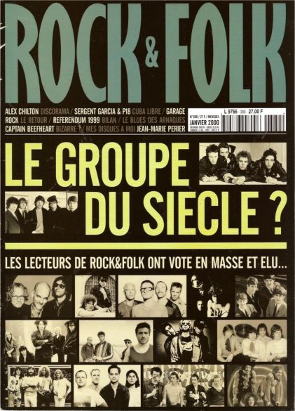 Rock & Folk n 389 Janvier 2000 cover