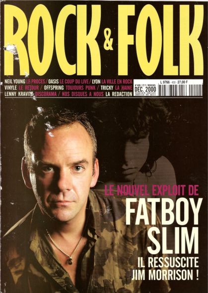 Rock & Folk n 400 Fat Boy Slim cover