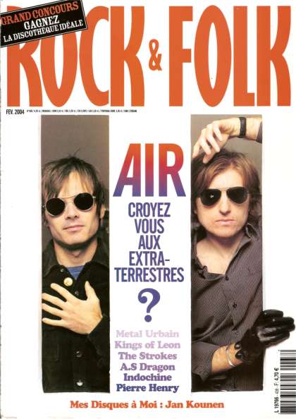 Rock & Folk n 438 - Fvrier 2004 Air cover