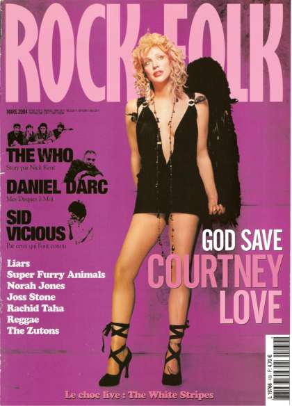 Rock & Folk n 439 - Mars 2004 Courtney Love cover