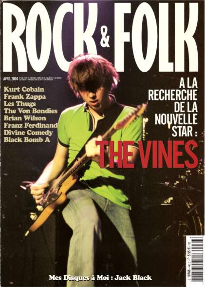 Rock & Folk n 440 Avril 2004 The Vines cover