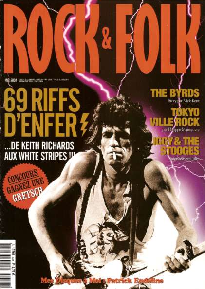 Rock & Folk n 441 Mai 2004 Keith Richards The Rolling Stones cover