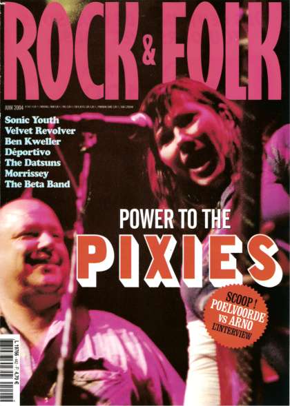 Rock & Folk n 442 - Juin 2004 The Pixies cover