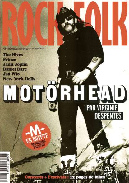 Rock & Folk n 444 Aot 2004 Lemmy Kilmister Motorhead cover