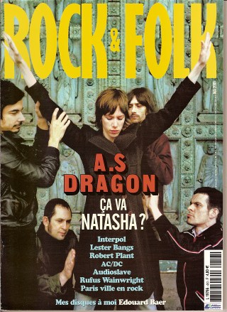 Rock & Folk n 453 - Mai 2005 A.S Dragon cover