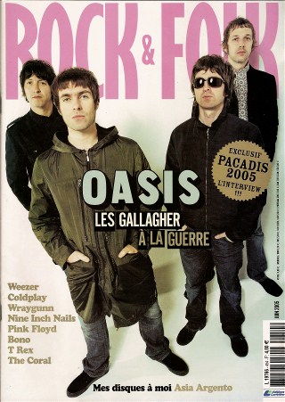 Rock & Folk n 454 - Juin 2005 Oasis cover