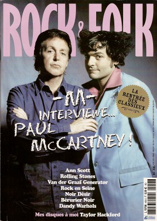 Rock & Folk n 458 - Octobre 2005 Paul Mc Cartney et M cover