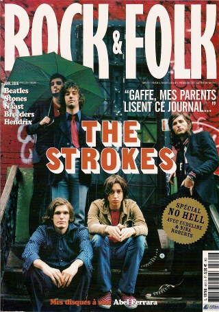 Rock &Folk n 461 Janvier 2006 The Strokes cover