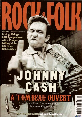 Rock & Folk n 463 - Mars 2006 Johnny Cash cover