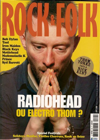 Rock & Folk n 469 - Septembre 2006 Thom Yorke Radiogaed cover