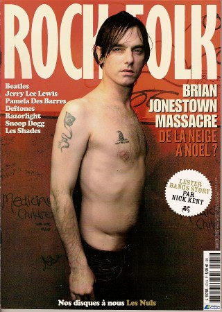 Rock & Folk n 473 Janvier 2007 Brian Jonestown Massacre cover