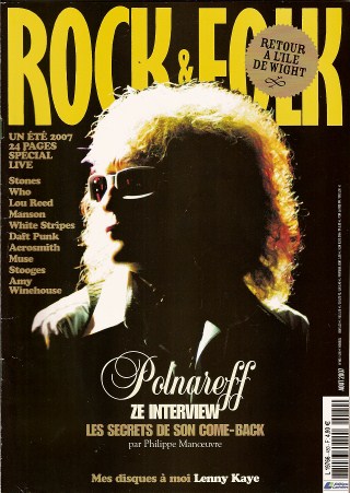 Rock & Folk n 480 - Aot 2007 Michel Polnareff cover