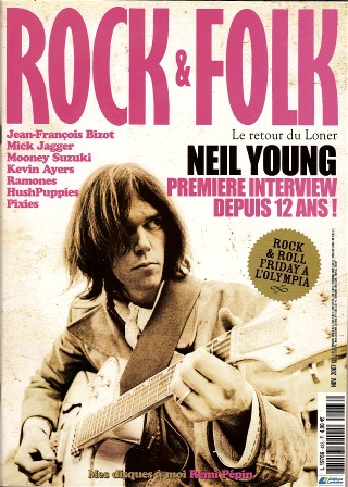 Rock & Folk n 483 - Novembre 2007 cover Neil Young