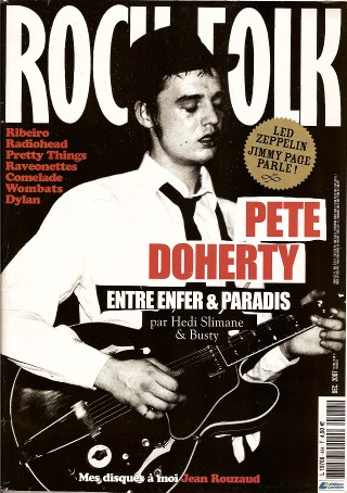 Rock & Folk n 484 - Dcembre 2007 Pete Doherty cover