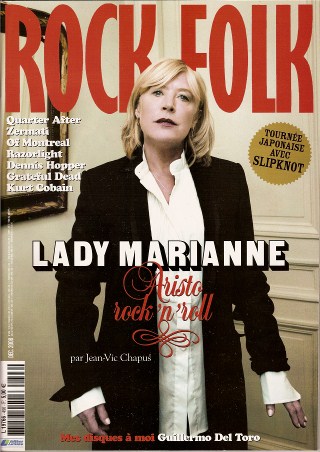 Rock & Folk n 496 - Marianne Faithfull cover