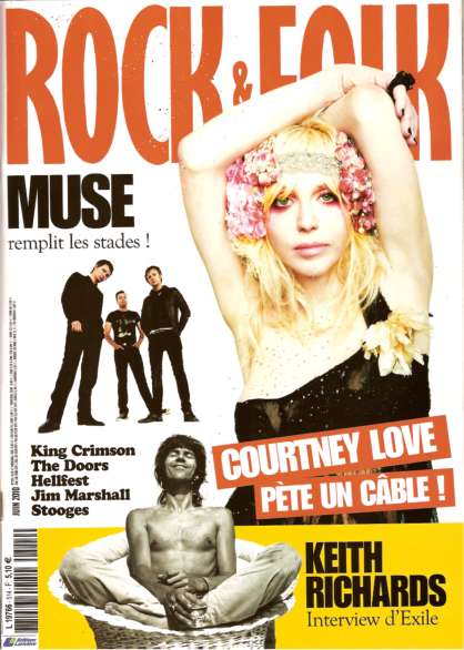 Rock & Folk n 514 Juin 2010 Courtney Love cover