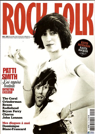 Rock & Folk n 519 - Novembre 2010 Patti Smith cover