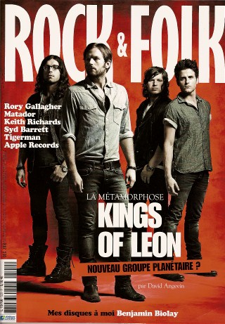 Rock & Folk n 520 - Dcembre 2010 Kings of Leon cover