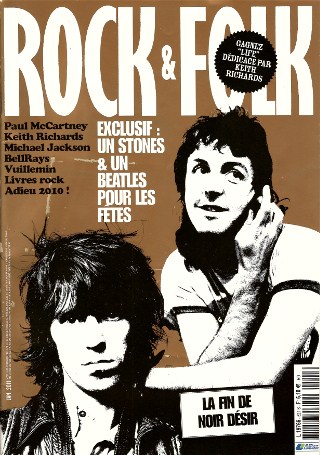 Rock & Folk n 521 Janvier 2011 Keith Richards et Paul Mc Cartney cover