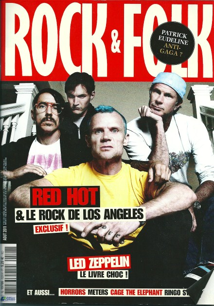 Rock & Folk n 528 - Aot 2011 Red Hot Chili Peppers cover