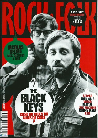 Rock & Folk n 533  Janvier 2012 The Black Keys cover