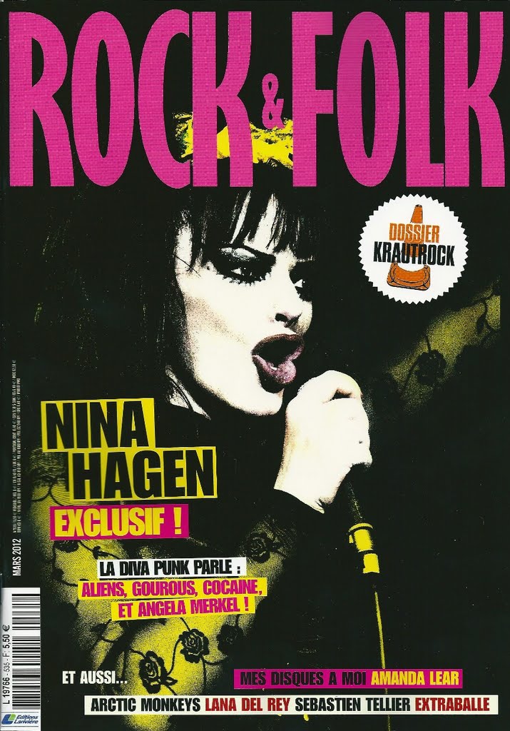 Rock & Folk n 535 - Mars 2012 Nina Hagen cover