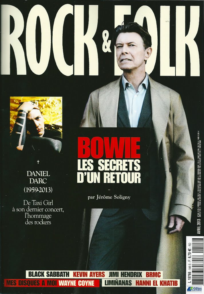 Rock & Folk n 548 - Avril 2013 David Bowie cover