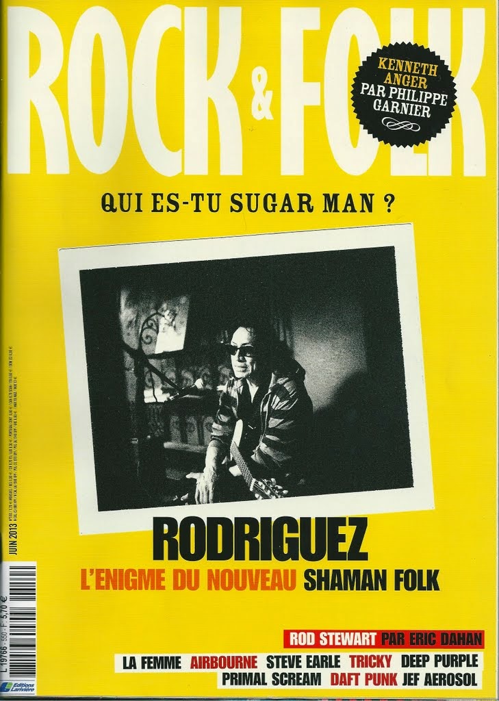 Rock & Folk n 550 - Juin 2013 Rodriguez cover