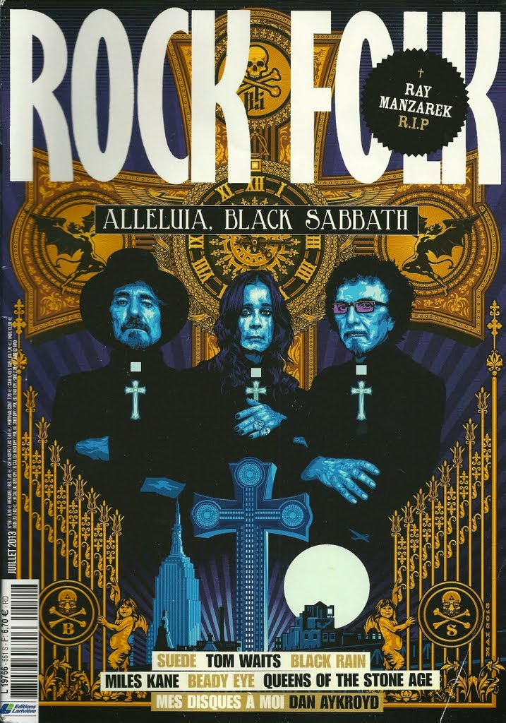 Rock & Folk n 551 Juillet 2013 Black sabbath cover