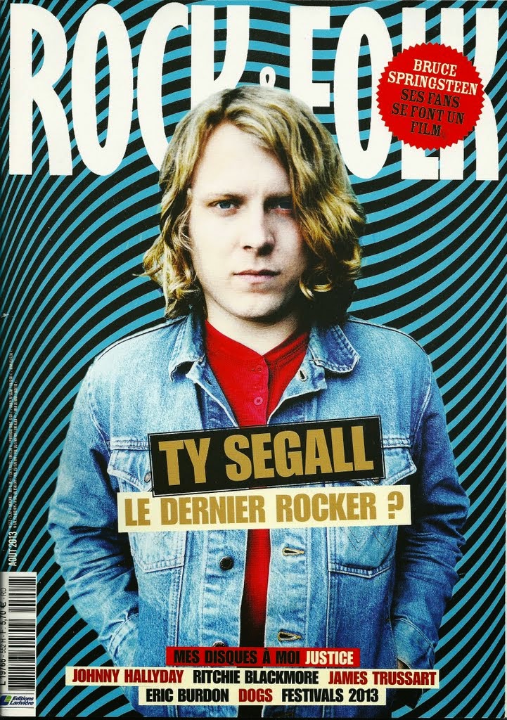 Rock & Folk n 552 - Aot 2013 Ty Segal cover