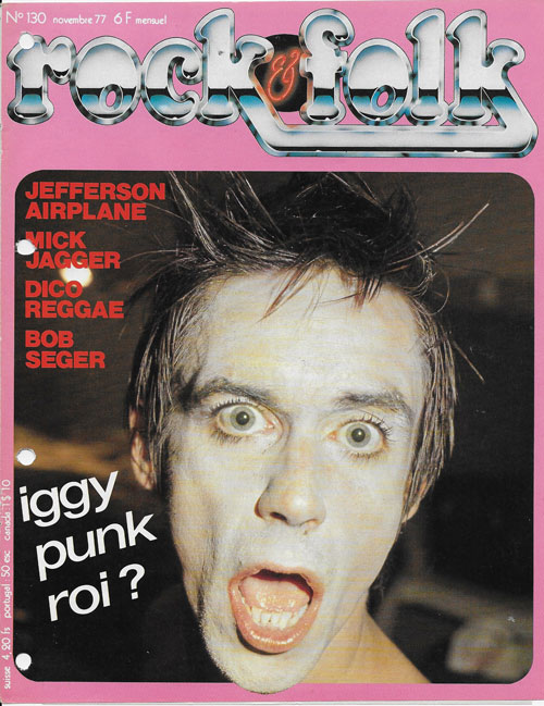 Rock & Folk n130 - Novembre 21977 - Iggy Pop