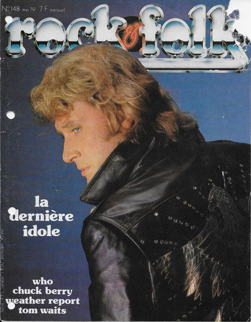 Rock & Folk n148 Mai 1979 Johnny Halliday cover