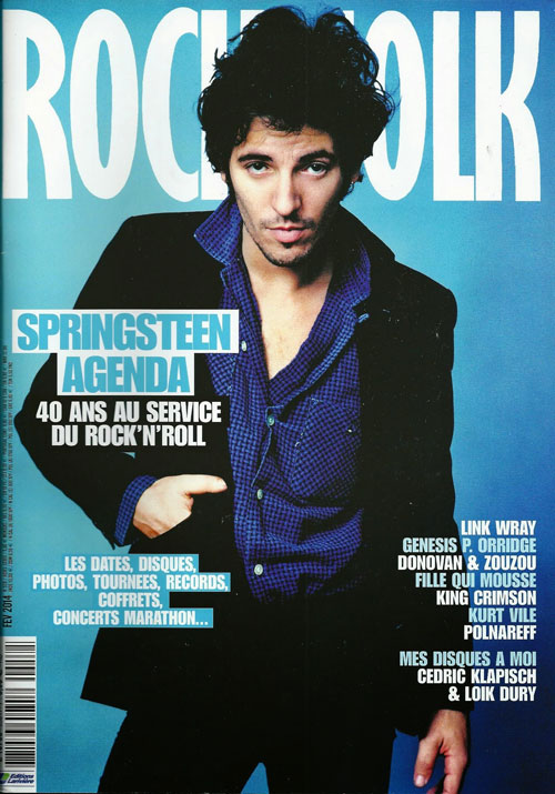 Rock & Folk n 558 - Fvrier 2014 Bruce Springsteen cover