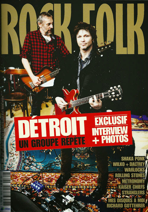 Rock & Folk n 560 Avril 2014 Dtroit cover