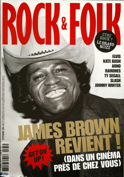 Rock & Folk n 565 Septembre 2014 James Brown cover