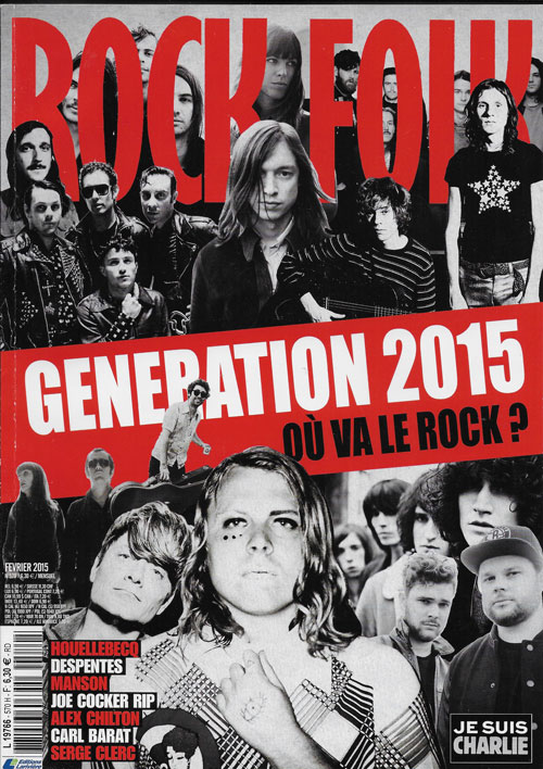 Rock & Folk n570 - Fvrier 2015 Gnration 2015 cover