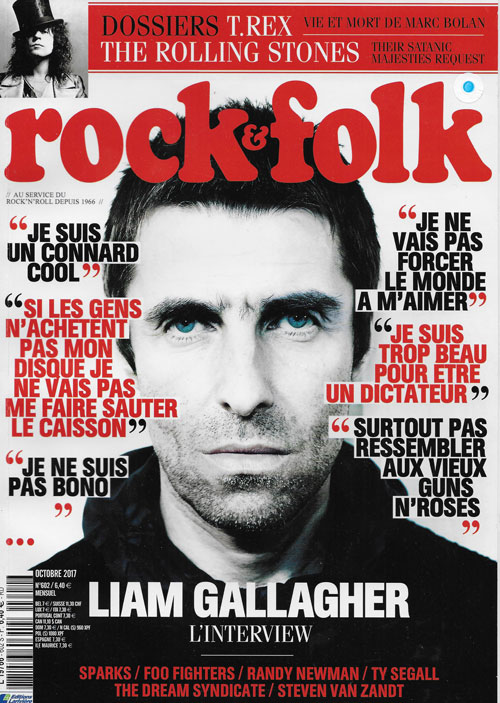 Rock & Folk n 602 - Octobre 2017 Liam Gallagher cover