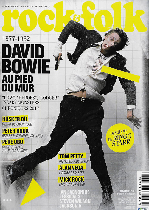 Rock & Folk n 603 - Novembre 2017 David Bowie cover