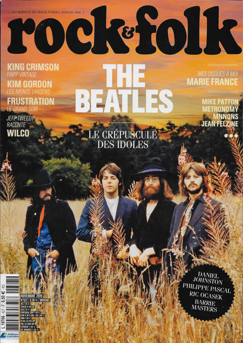 Rock & Folk n 627 - Novembre 2019 The Beatles cover