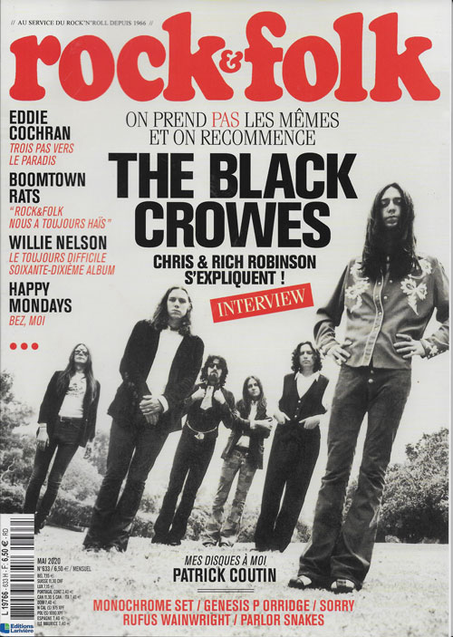 Rock & Folk n633 Mai 2020 cover