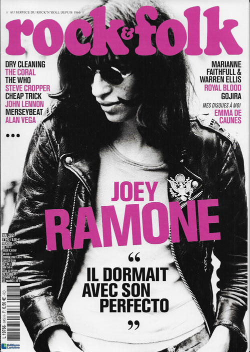 Rock & Folk n 645 Mai 2021 Joey Ramones cover