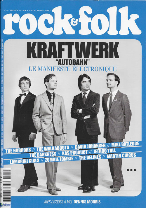Rock & Folk n692 Avril 2025 Kraftwerk