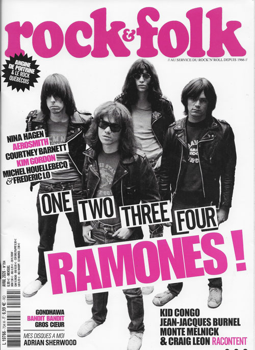 Rock & Folk n�704 Avril 2026 The Ramones